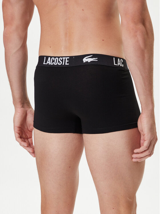 Lacoste Lacoste Conjunto de calzoncillos boxer 5H2393 Negro