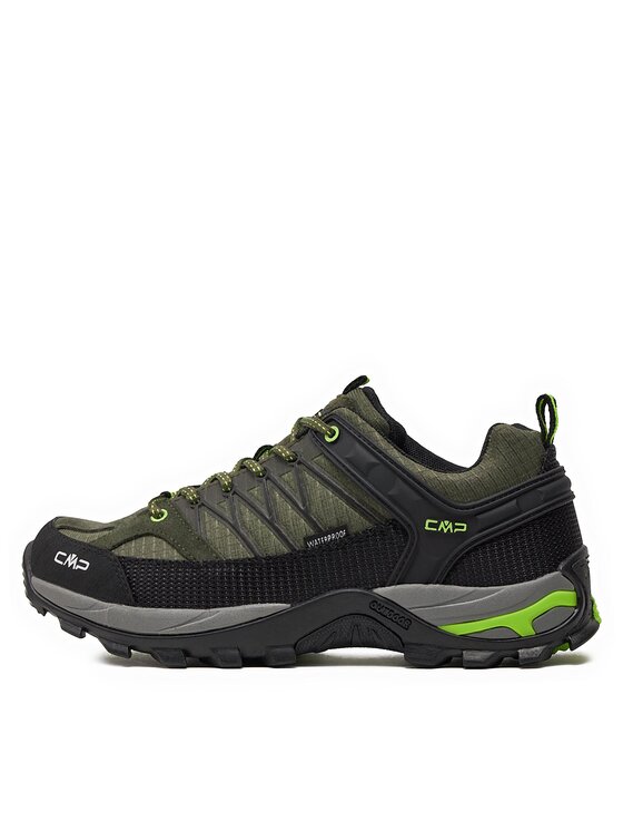 CMP Трекінгові черевики CMP Rigel Low Trekking Wp 3Q54457 Хакі
