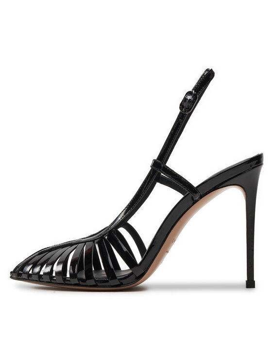 Le Silla Босоніжки Le Silla Slingback Cage 2316B100RCPPKAB001 Чорний