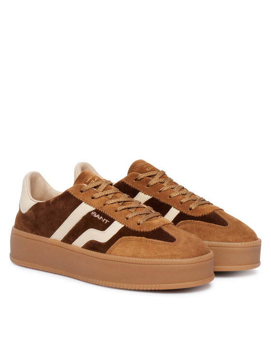 Gant Sneakersy Gant Cuzmani 33538354 Brązowy jasny