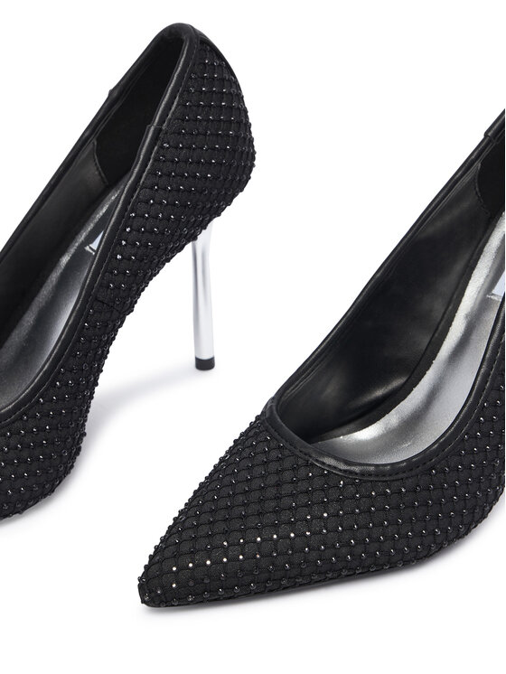 KARL LAGERFELD Pantofi cu toc subțire KARL LAGERFELD Sarabande KL30977 Negru