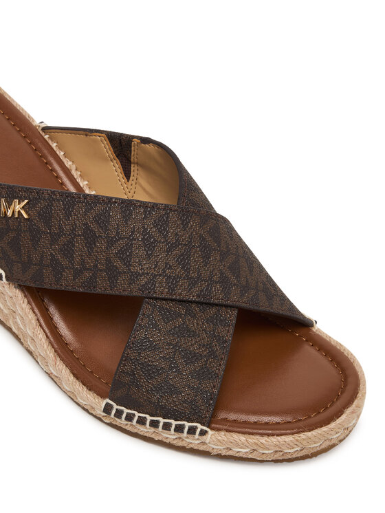 MICHAEL Michael Kors Еспадрильї MICHAEL Michael Kors Kenzie 40R6KZMS1B Коричневий