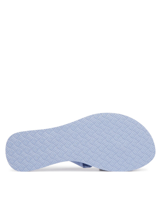 Tommy Hilfiger Čības uz pirksta Tommy Hilfiger Th Scandi Soft Summer Sandal FW0FW09421 Gaiši zila