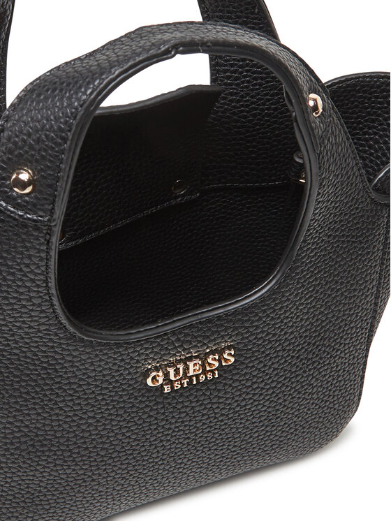 Guess Geantă Guess Calista Mini HWBG73 34750 Negru