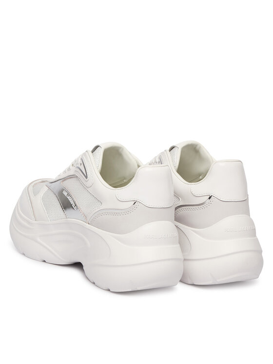KARL LAGERFELD Sneakers KARL LAGERFELD Kontour Wedge KL68016 Bianco