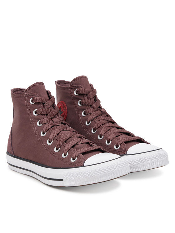 Converse Кеди Converse Chuck Taylor All Star Polyester & Suede A12710C Бордовий