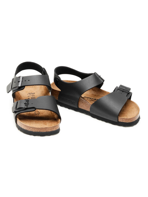 Birkenstock Sandály Birkenstock New York Kids Bs 0187603 Černá