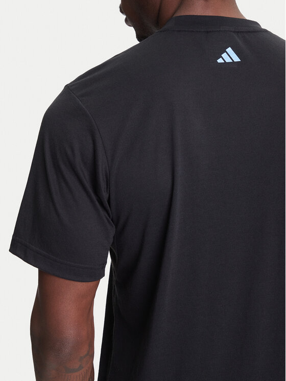 adidas adidas Футболка Jeremy Scott JL7620 Чорний Regular Fit