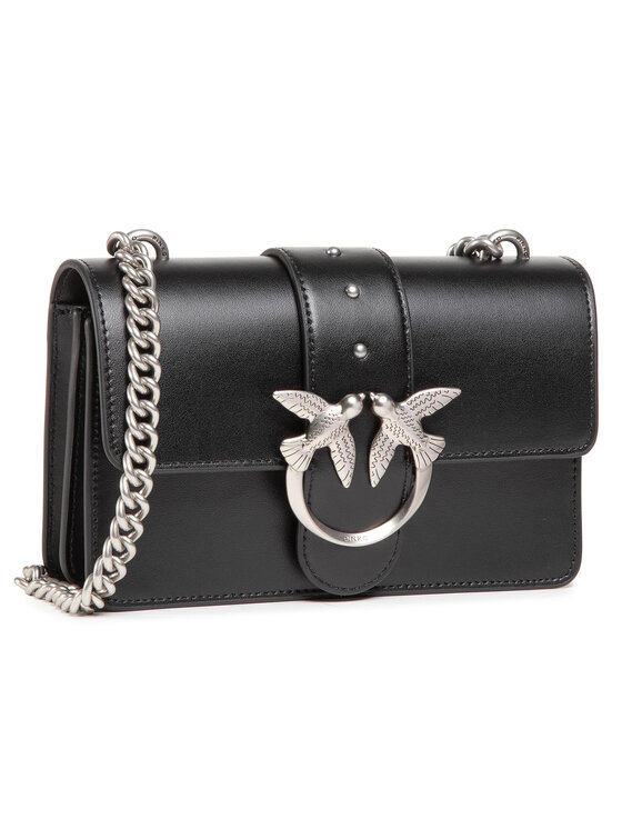 PINKO Сумка Pinko Love Mini Icon Simply 7 Cl PE21 PLTT 1P227N Y6XU Чорний