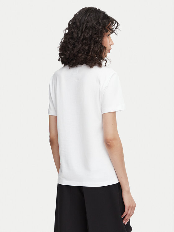 Beverly Hills Polo Club Beverly Hills Polo Club Camiseta P-SS26W-TS085 Blanco Regular Fit
