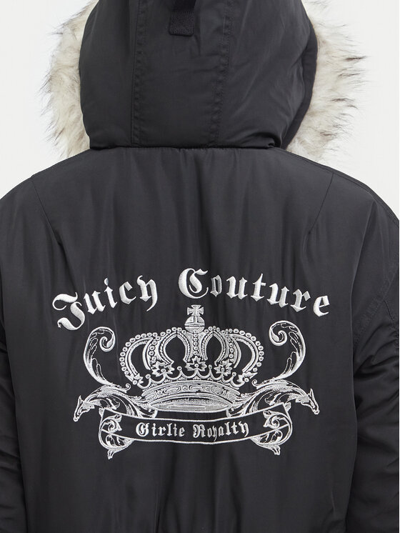 Juicy Couture Juicy Couture Télikabát JCOIJ226553 Fekete Regular Fit