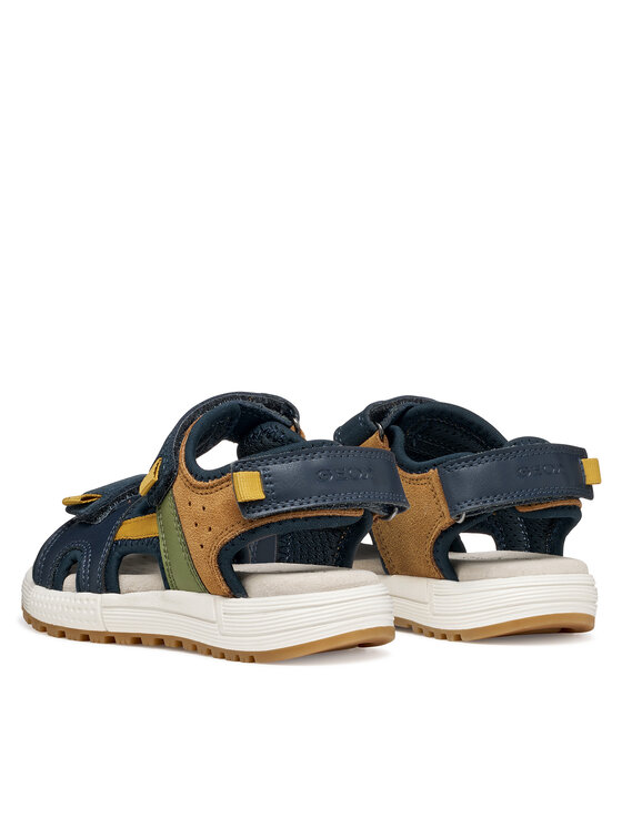 Geox Sandály Geox J Sandal Alben Boy J35AVA 01522 CF42Q D Tmavomodrá