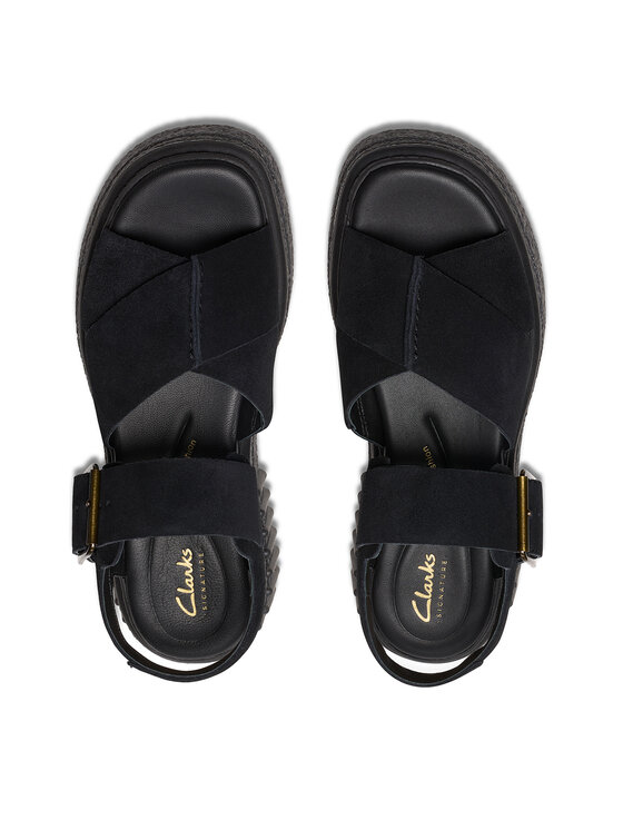 Clarks Босоніжки Clarks Evamar Wish 26181199 Чорний