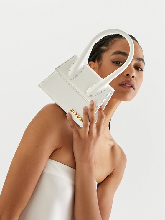 JACQUEMUS Torbica JACQUEMUS Le Chiquito Moyen 213BA002-3000 Bijela