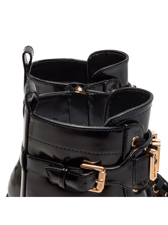 Guess Schnürschuhe Guess Vaires FLTSOM PAT10 Schwarz