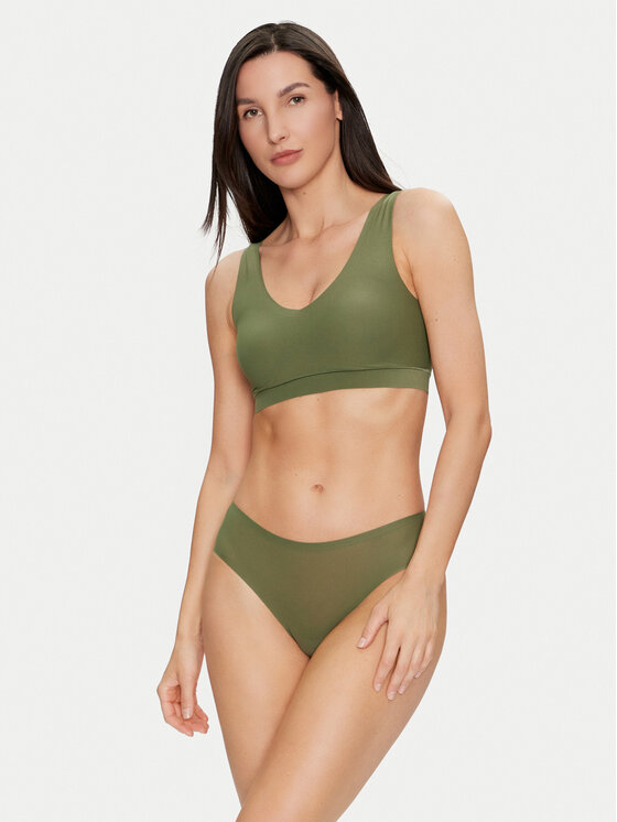 Chantelle Chantelle Braziljske spodnje hlačke Soft Stretch C10630 Zelena