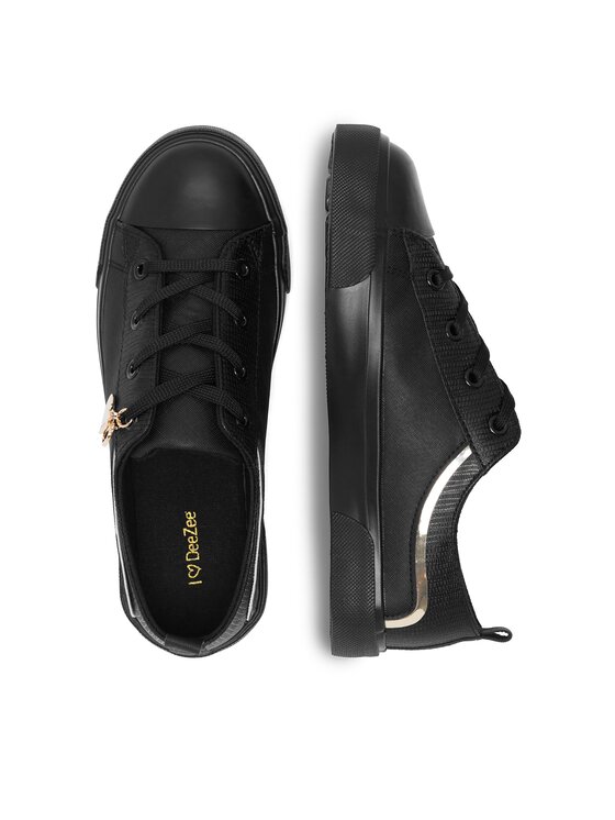 DeeZee Plátenky DeeZee CSS20377-28 Čierna