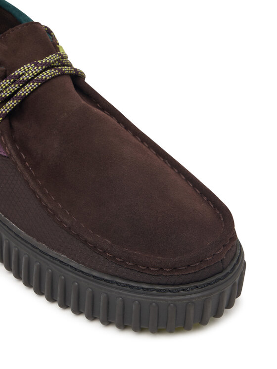 Clarks Туфлі Clarks Torhill Hi GTX GORE-TEX 26327980 Коричневий