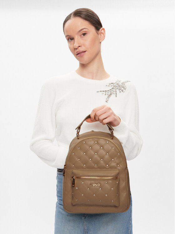 Liu Jo Ruksak Liu Jo Ecs M Backpack AA4184 E0426 Béžová