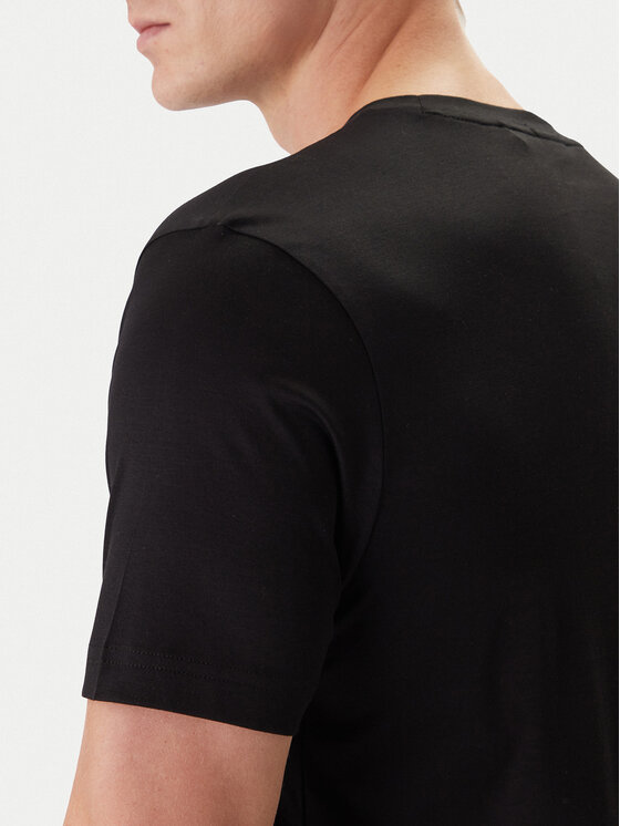 BOSS BOSS Camiseta 50554333 Negro Regular Fit