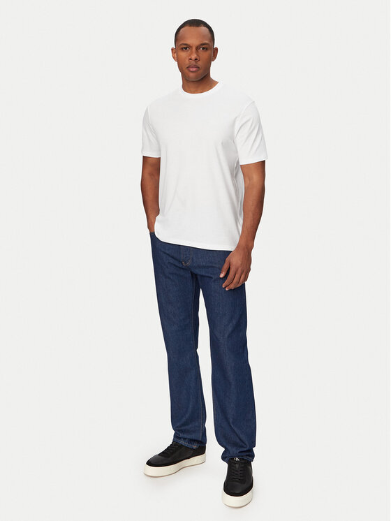 Calvin Klein Calvin Klein T-Shirt LV04LB275G Λευκό Relaxed Fit