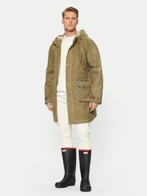 Hunter Hunter Parka Liam HARM0028242 Kaki Regular Fit