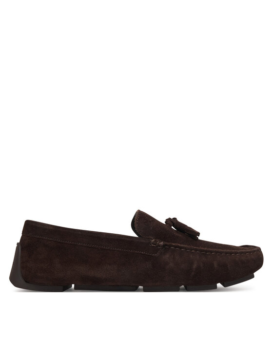 Calvin Klein Mokasyny Calvin Klein Driver Tassels Su HM0HM02028 Brązowy
