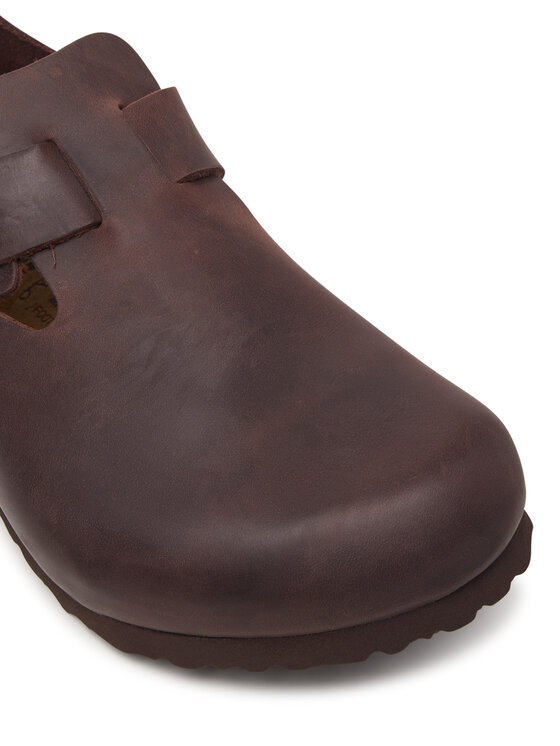 Birkenstock Polobotky Birkenstock London 166531 Tmavě hnědá