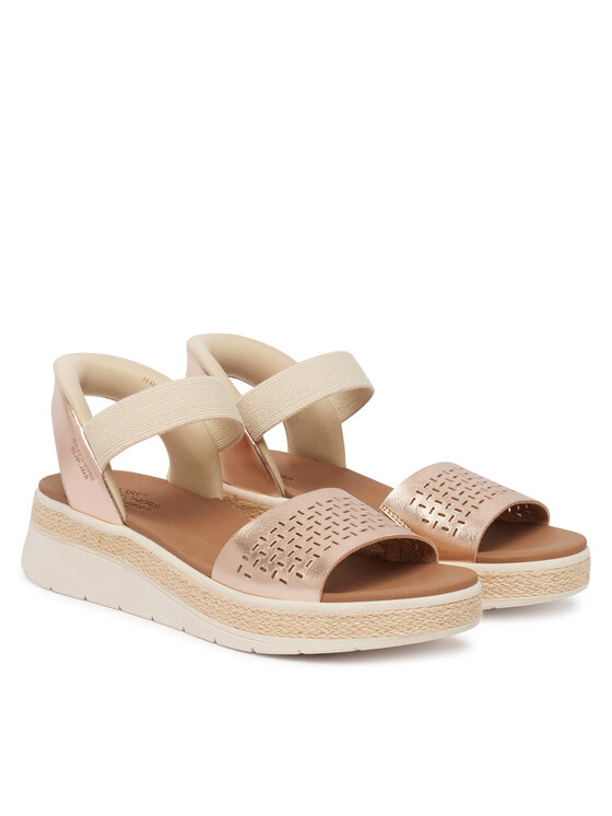 Skechers Босоніжки Skechers Bobs Sun Ray 114415/RSGD Золотий