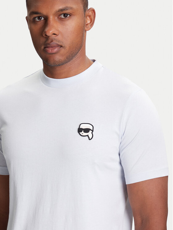 KARL LAGERFELD KARL LAGERFELD T-shirt 755710 553224 Turchese Slim Fit