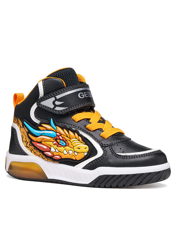 Geox Sneakers Geox J Inek Boy J669CA 014BC C0038 M Nero