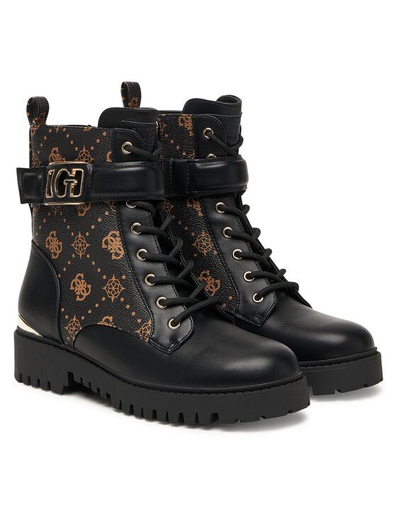 Guess Черевики туристичні Guess FLTORA FAL10 Чорний
