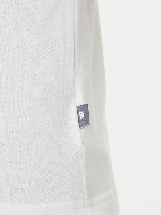 New Balance New Balance Camiseta MT53921 Blanco Regular Fit