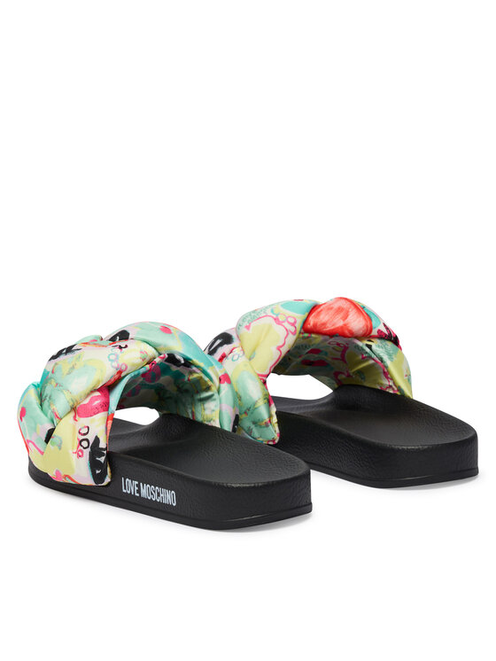 LOVE MOSCHINO Шльопанці LOVE MOSCHINO JA28312G0OIW480A Кольоровий