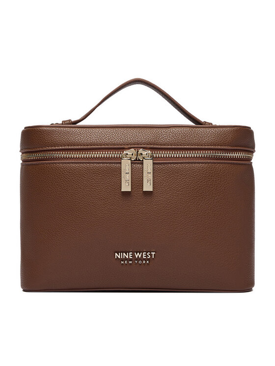Nine West Geantă pentru cosmetice Nine West CEO-NW-W1-034-AW26 Maro