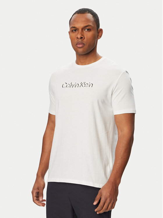 Calvin Klein Calvin Klein Camiseta SS 30s EU LV04LG809G Blanco Slim Fit