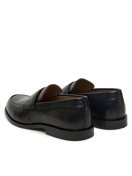 Calvin Klein Лоуфъри Calvin Klein Ess Rubber Band Loafer Lth HM0HM01923 Черен