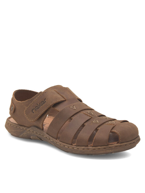 Rieker Sandály Rieker 22074-26 Hnědá