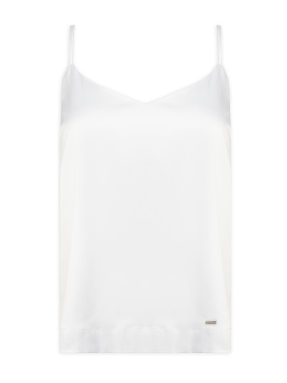 Simple Simple Top 62TSLED102 Blanco Regular Fit