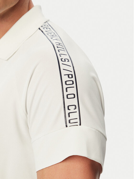 Beverly Hills Polo Club Beverly Hills Polo Club Поло P-SS26M-P0170 Білий Regular Fit