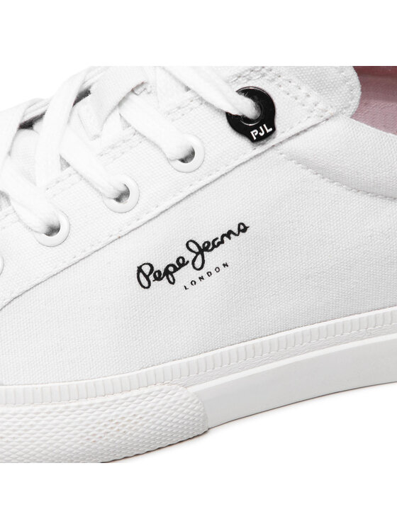 Pepe Jeans Tenisice Pepe Jeans Kenton Basic Woman PLS30990 Bijela