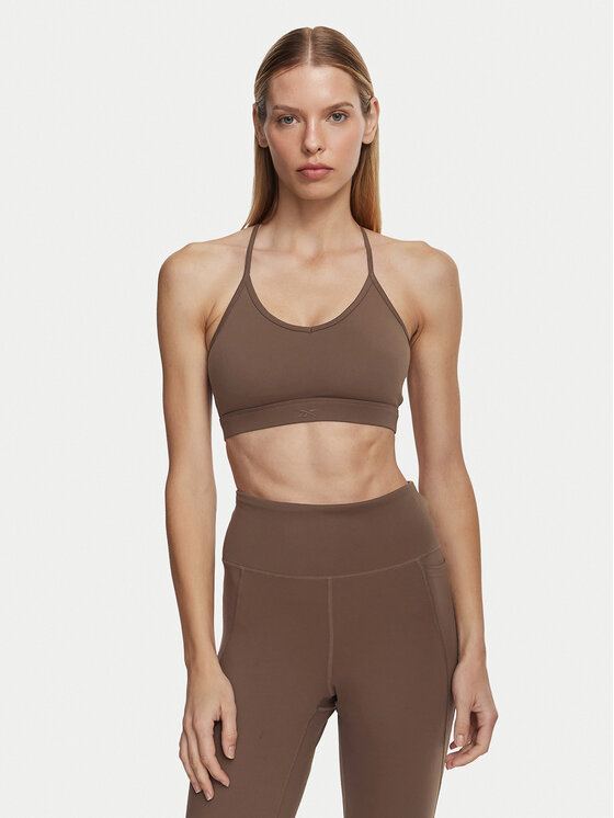 Reebok Reebok Sportski grudnjak Reebok X Ewa Chodakowaska Emma RK25974CCW Smeđa