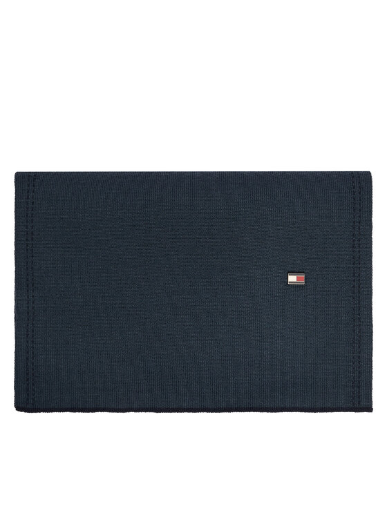 Tommy Hilfiger Šál Tommy Hilfiger AM0AM12839 Tmavomodrá
