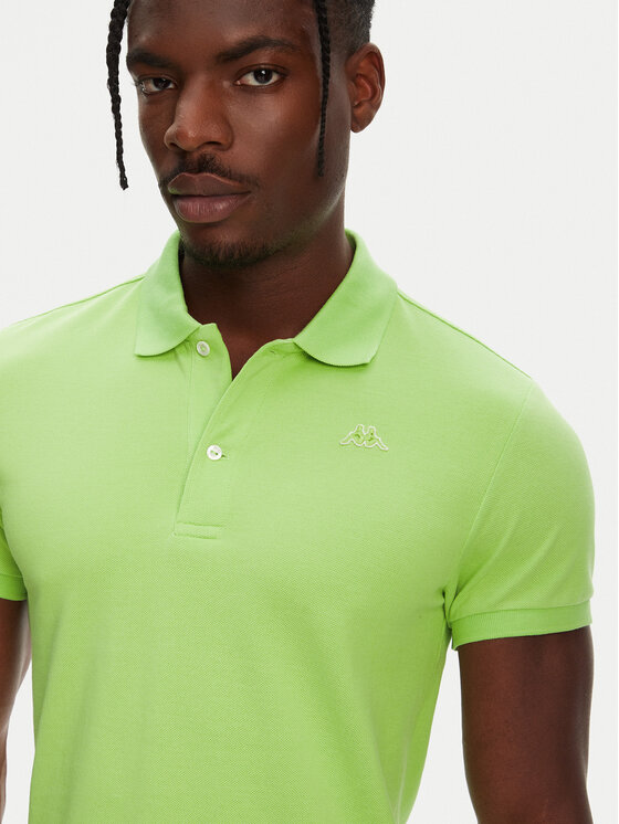 Robe di Kappa Robe di Kappa Pólóing William 6006170 Zöld Slim Fit