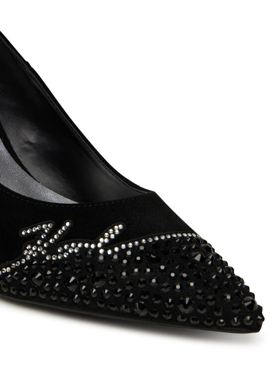 KARL LAGERFELD Lodičky KARL LAGERFELD Sienna Signature Pump KL32712 Čierna