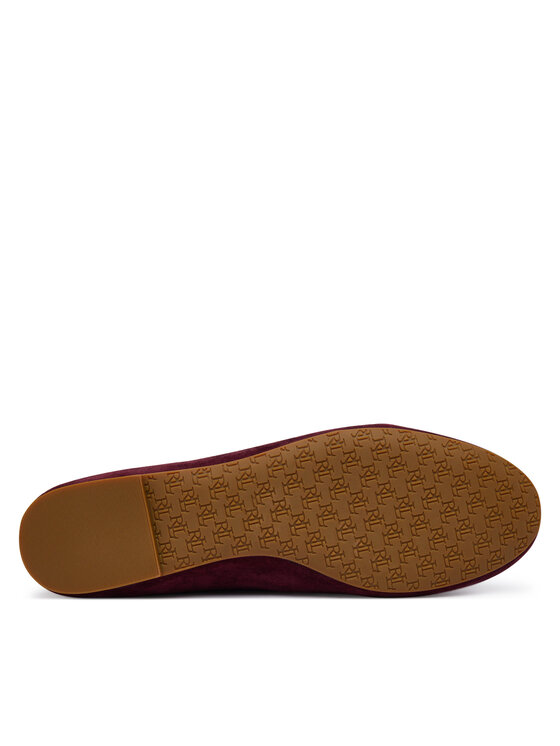 LAUREN RALPH LAUREN Μπαλαρίνες LAUREN RALPH LAUREN Jayna Mj Fl 802P18425001 Μπορντό