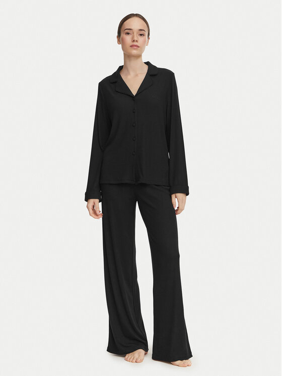 Guess Guess Pijama O6BX04 K5041 Negro Regular Fit
