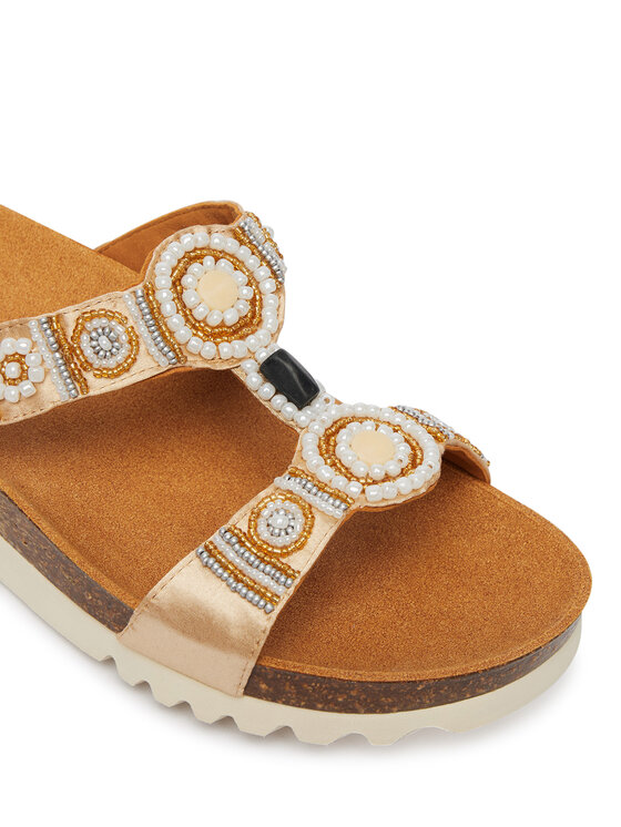 Scholl Шльопанці Scholl New Bogota MF26607 Золотий