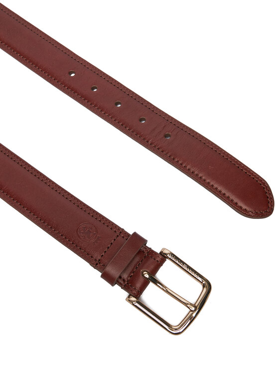 Tommy Hilfiger Set cadou Tommy Hilfiger Th Crest Belt And Cc Holder AM0AM13934 Maro