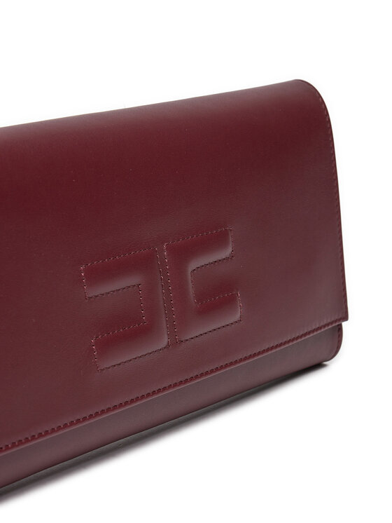 Elisabetta Franchi Geantă Elisabetta Franchi BS-76N-47E2-V450 Vișiniu